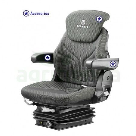 Asiento grammer compacto basic w (pvc)