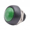 Boton pulsador verde Off-On C/tuerda 12mm estandar Topavi M6-2006...
