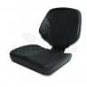 Cubeta asiento kab/seating 2 partes frutero/std modelo p6 pvc negro