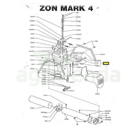 Encendido completo espantapajaros zon 4