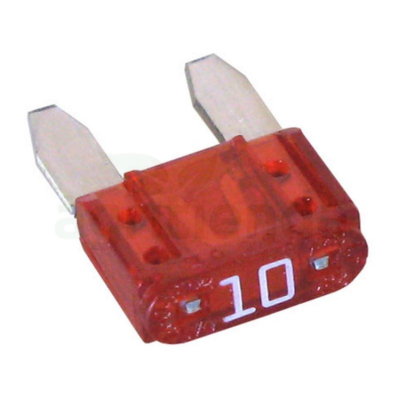 Fusible mini 10 amp rojo