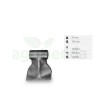 Martillo trituradora rm36 medidas 100x75 r98 d18,5mm valido para ventura serie "m"