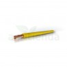 Cable electrico unipolar seccion 2.5 mm exterior 3.6 mm color amarillo
