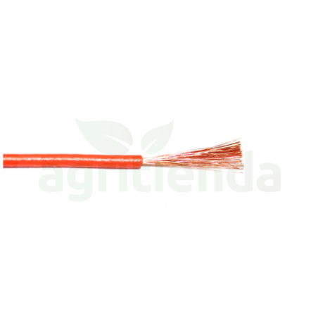 Cable electrico unipolar seccion 2.5 mm exterior 3.6 mm color naranja