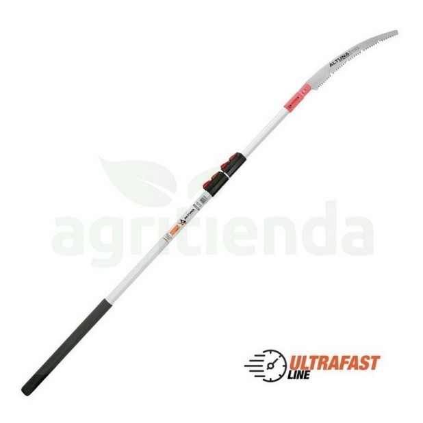 Serrucho Altuna dentado japones telescopico ovalado aluminio 2+1,5mts