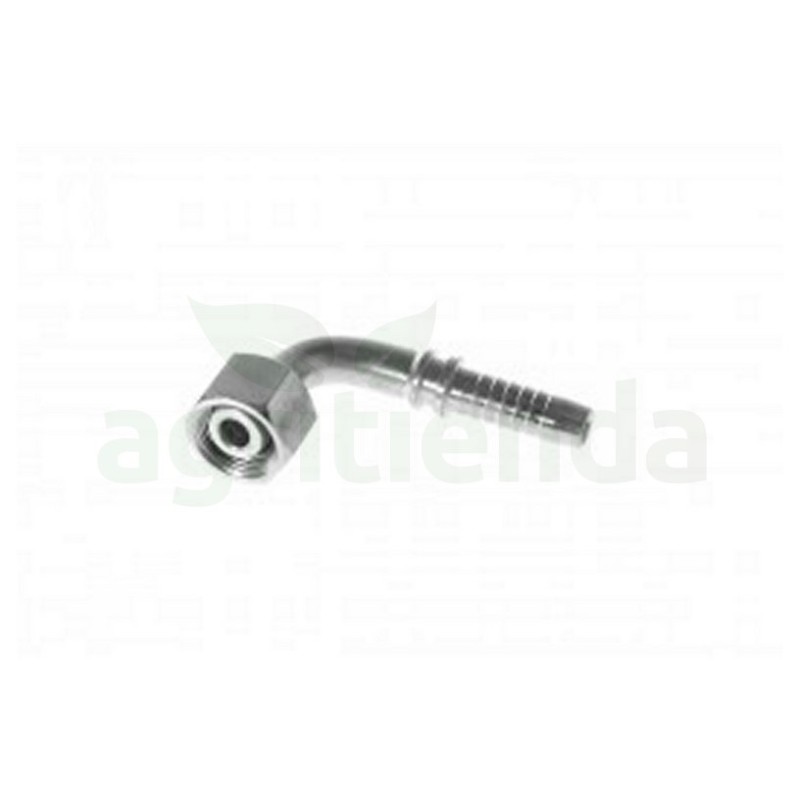 Racor semi codo loco 45º18x150 g-6