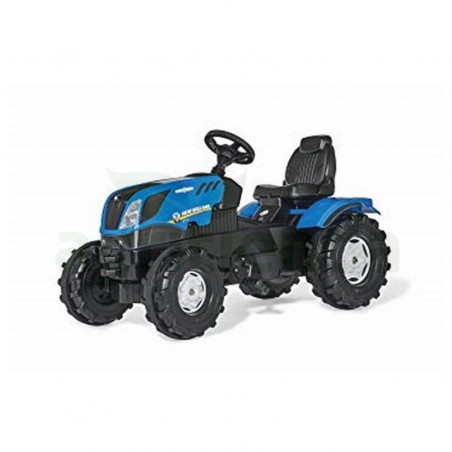 Juguete tractor a pedales new holland t7.390