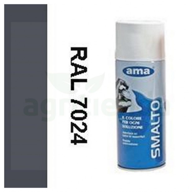 Bote pintura gris grafito acrilico 400 ml (ral 7024)