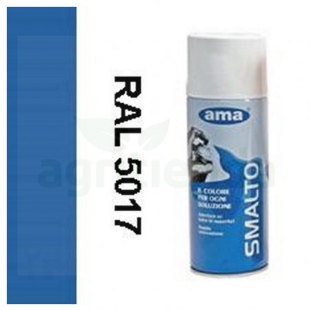 Bote pintura azul trafico acrilico 400 ml (ral 5017)