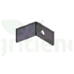 Angulo 40x40 zincado elevacion goma larga tronco Topavi M6