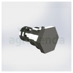Cartucho roscado Flucom regulador abanico 0,8mm CAS20/08 Topavi M6-serie 10 / PV / MV / M6-PRO