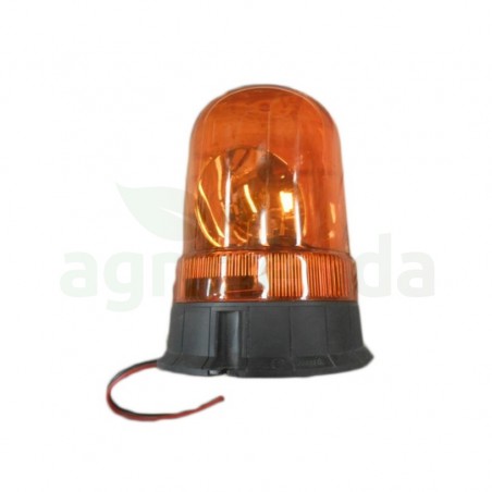 Faro rotativo sacex sop.fijo 12/24v-ambar industrial (sin lampara)