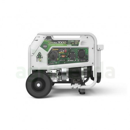 Generador dual gas/fuel lpg 7000w arranque eletrico genergy natura 7000