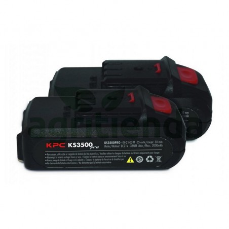 Tijera electronica portatil "sin cables" kpc ks3500 pro 30mm corte x2 baterias (6-8horas autonomia)