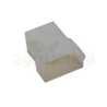 Conector 4 vias hembra para terminales facton macho