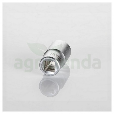 Llave de vaso 1/4" 12mm alyco