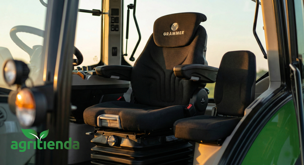 Grammer Maximo Dynamic: Deja de destrozarte la espalda en el tractor.
